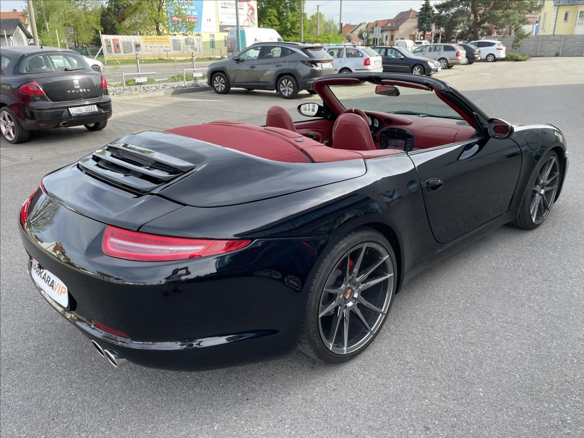 porsche-911-3-4-i-carrera-4-manual-cabriolet-991-replica-cervena-kuze-el-strecha-jen-68-000km - 4