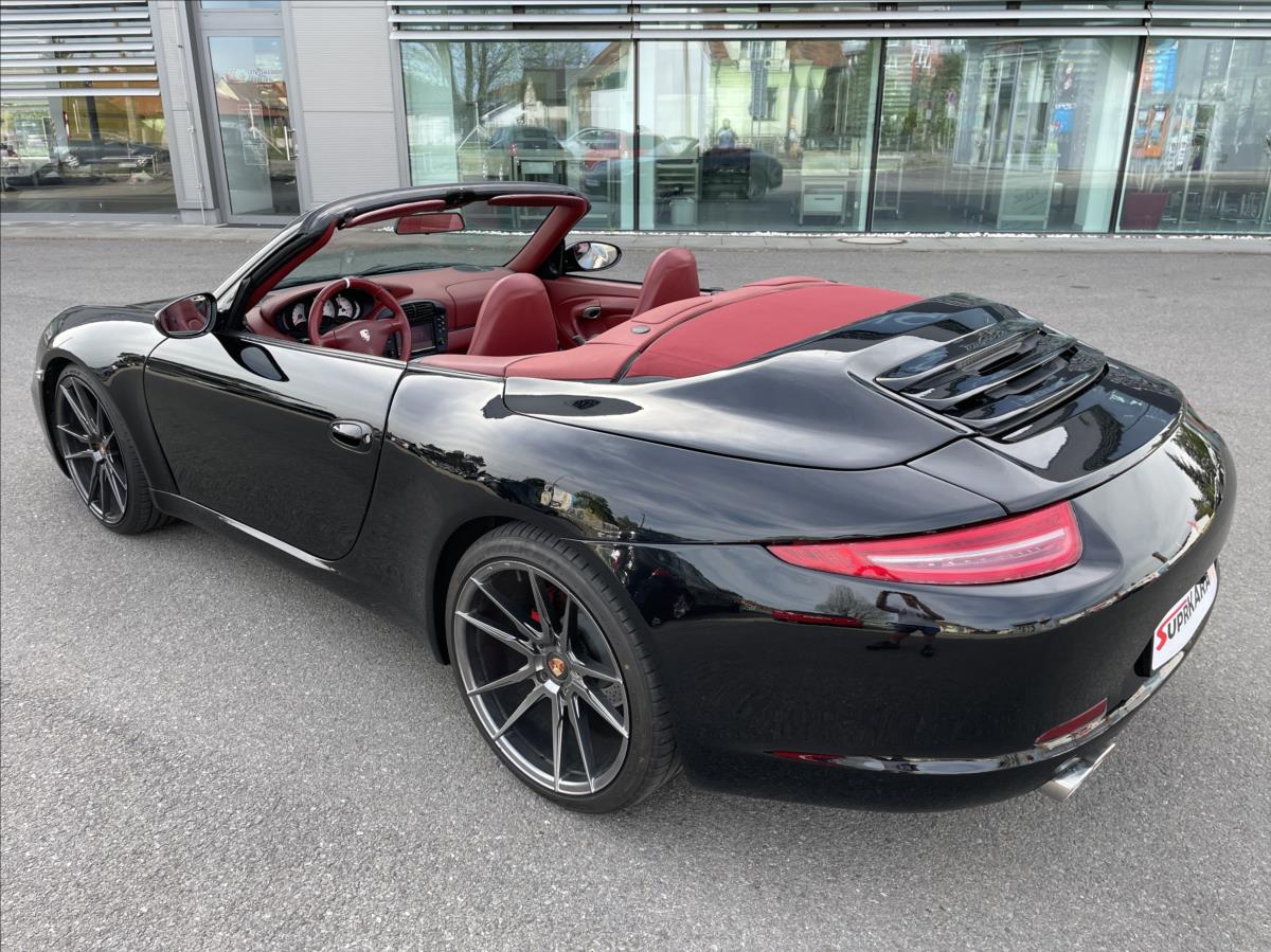 porsche-911-3-4-i-carrera-4-manual-cabriolet-991-replica-cervena-kuze-el-strecha-jen-68-000km - 6