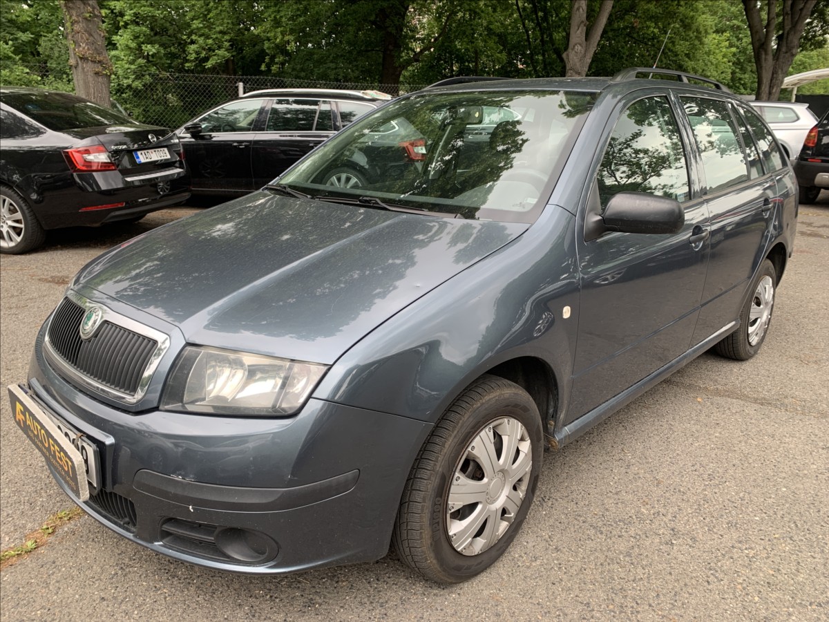 Škoda Fabia 1,2 HTP 47KW 1.MAJITEL,KLIMA