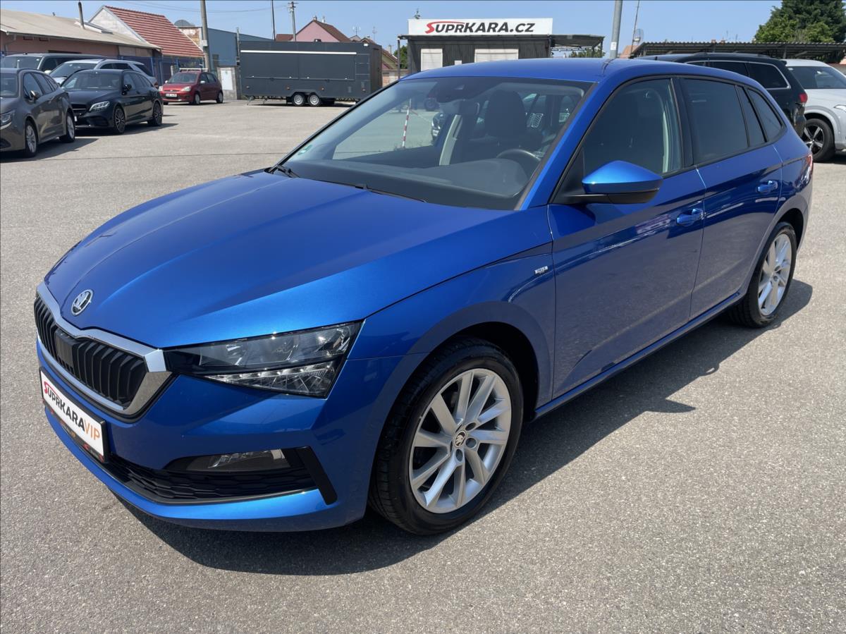 Škoda Scala 1,0 TSi 85kW D.Klima*Vyhř.Sedadla LED*Smart-Link*PDC!  Servisní historie! Po servise!