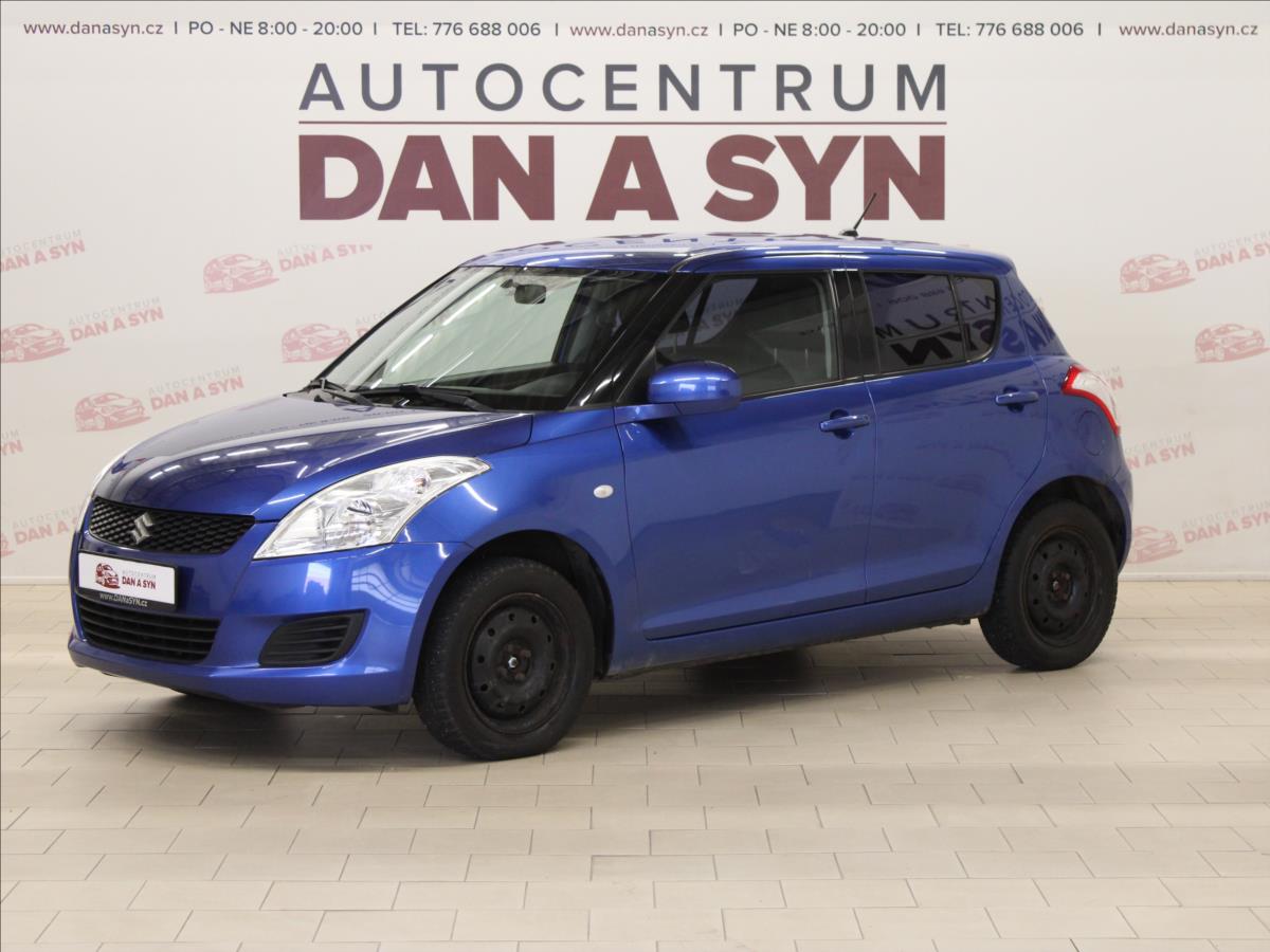 Suzuki Swift 1,2 i 4x4 pěkný stav, serv.kniha