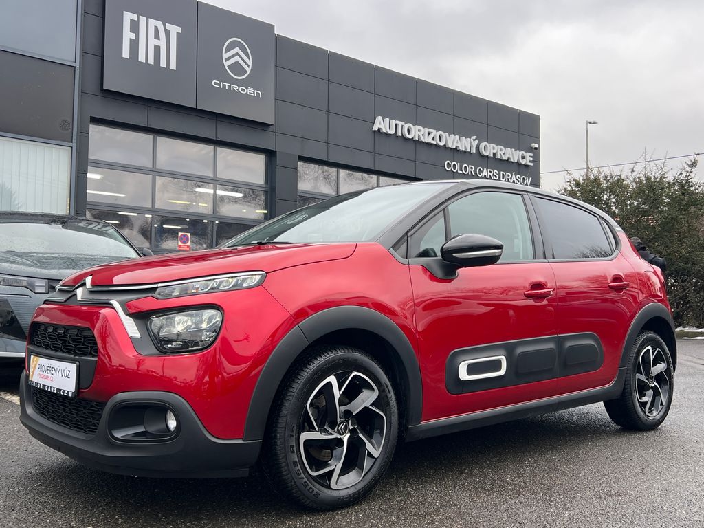 Citroën C3 1.2 83k SERVIS ZÁRUKA NAVIGACE