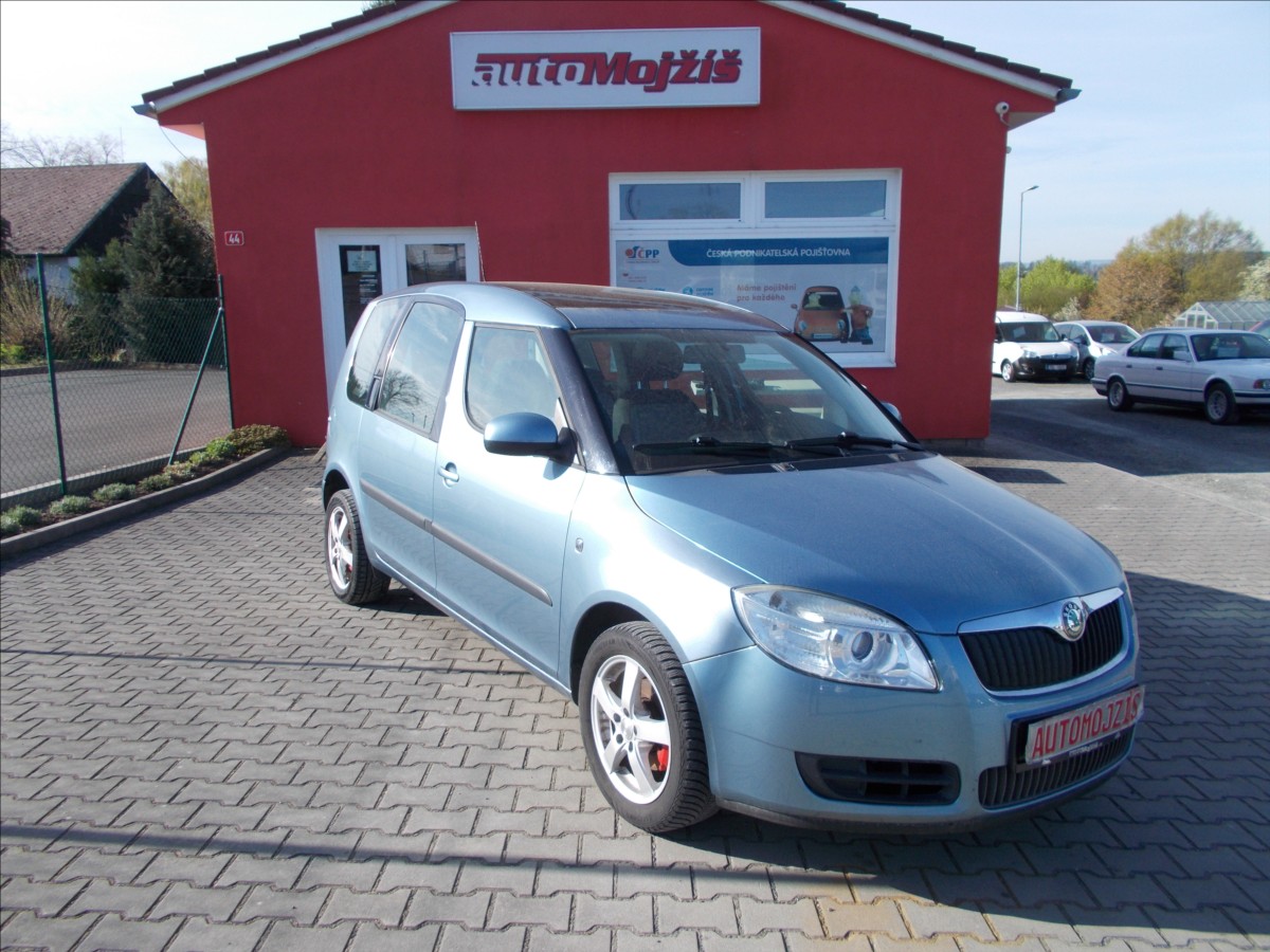 Škoda Roomster 1,4 16V COC list NOVÁ STK PANORAMA