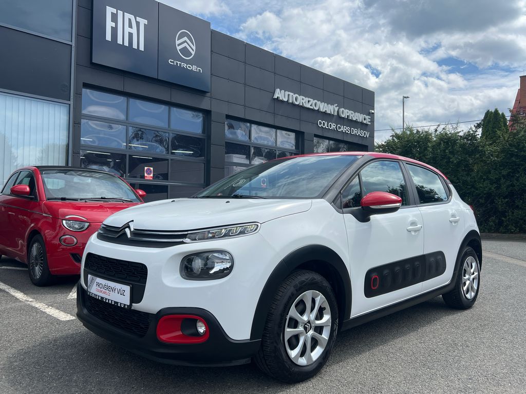Citroën C3 1.2 82k DISPLEJ SERVIS ZÁRUKA