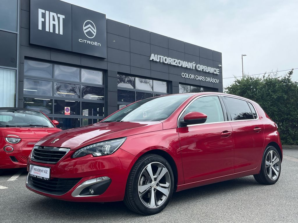 Peugeot 308 1.2 130k ALLURE ZÁRUKA SERVIS