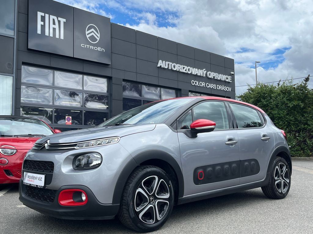 Citroën C3 1.2 82k ZÁRUKA SERVIS DISPLEJ