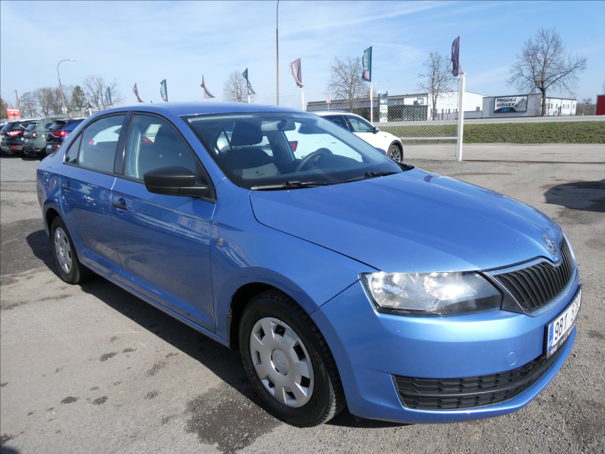 Škoda Rapid 1,2 TSi 63kW 2x kola,ČR,závěs