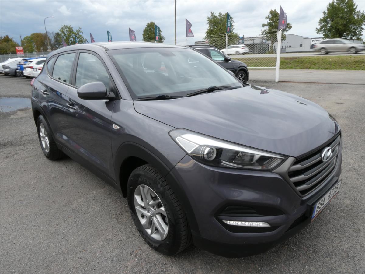 Hyundai Tucson 1,6 GDi 2x kola, klimatizace
