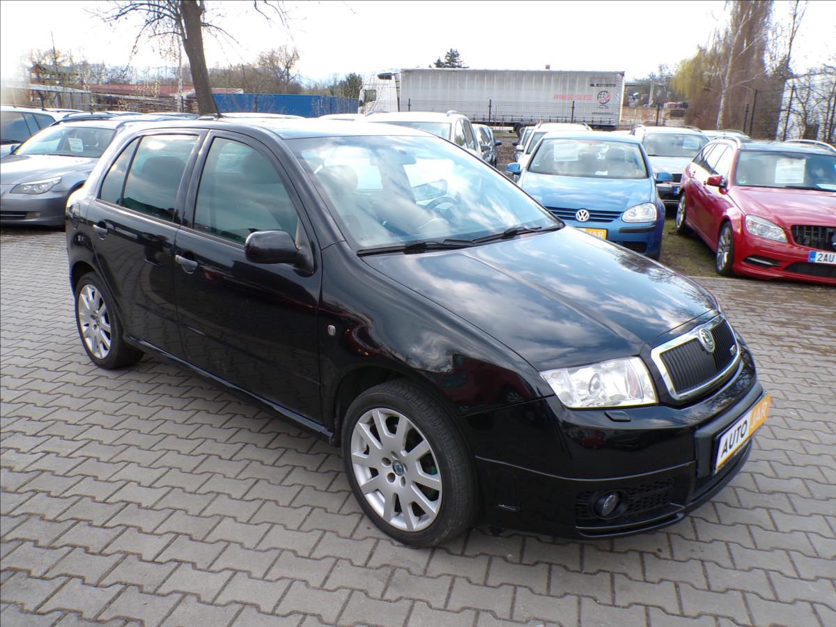 Škoda Fabia 1,9 TDI RS 96kW