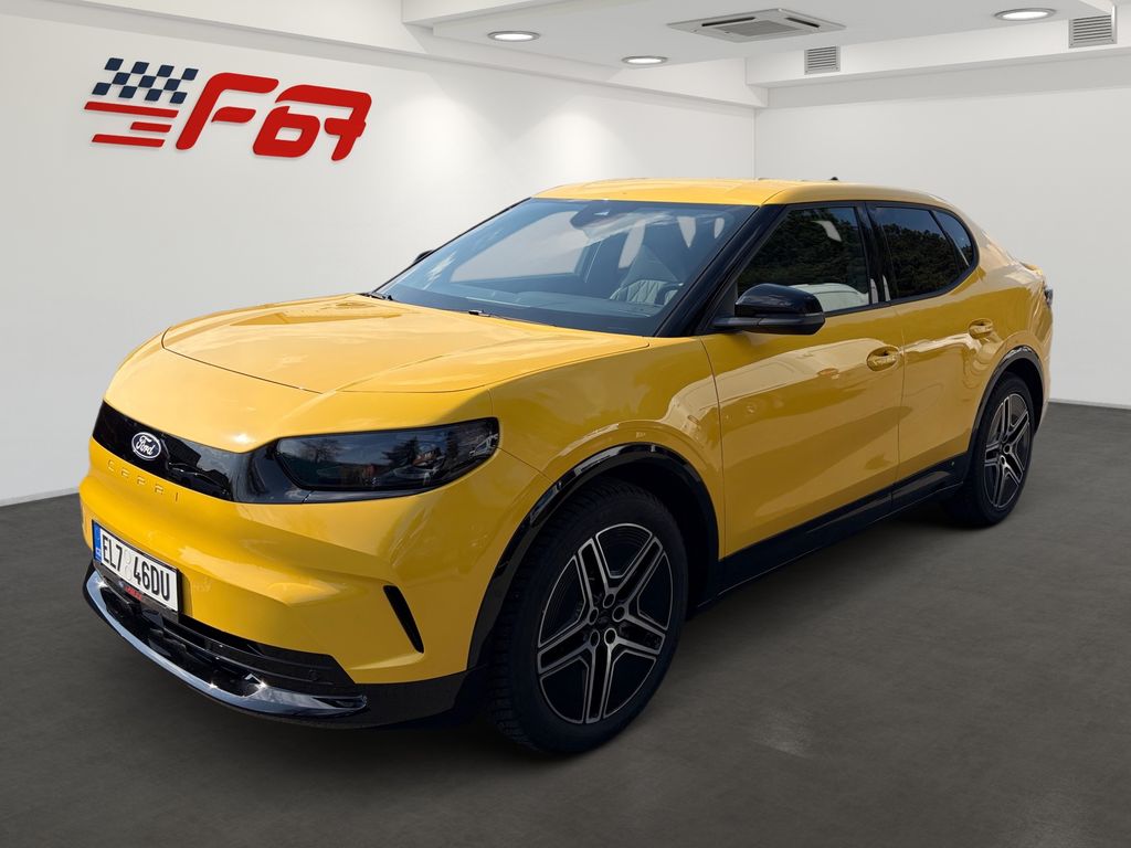 Ford Capri zadní náhon, prodloužený dojez