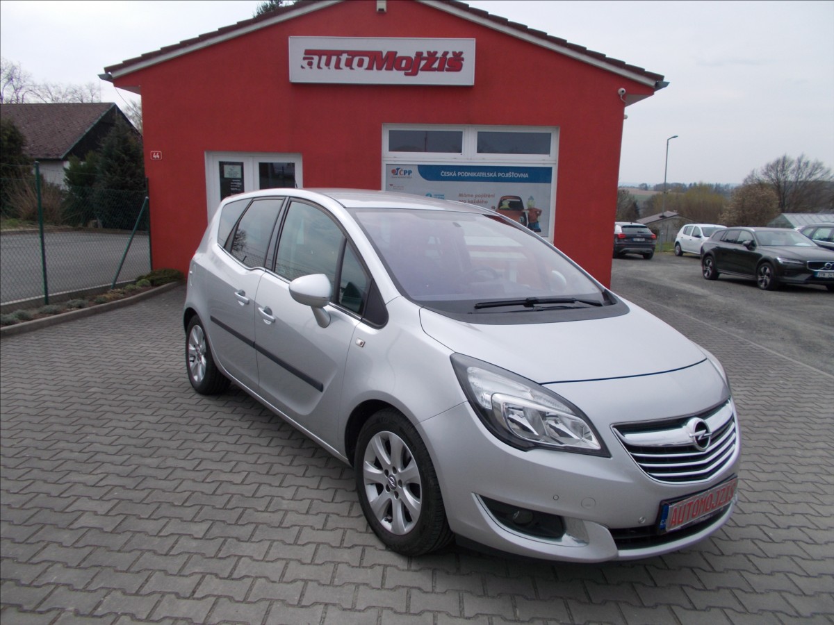 Opel Meriva 1,4 T 88 kW ČR 93928 KM PĚKNÉ