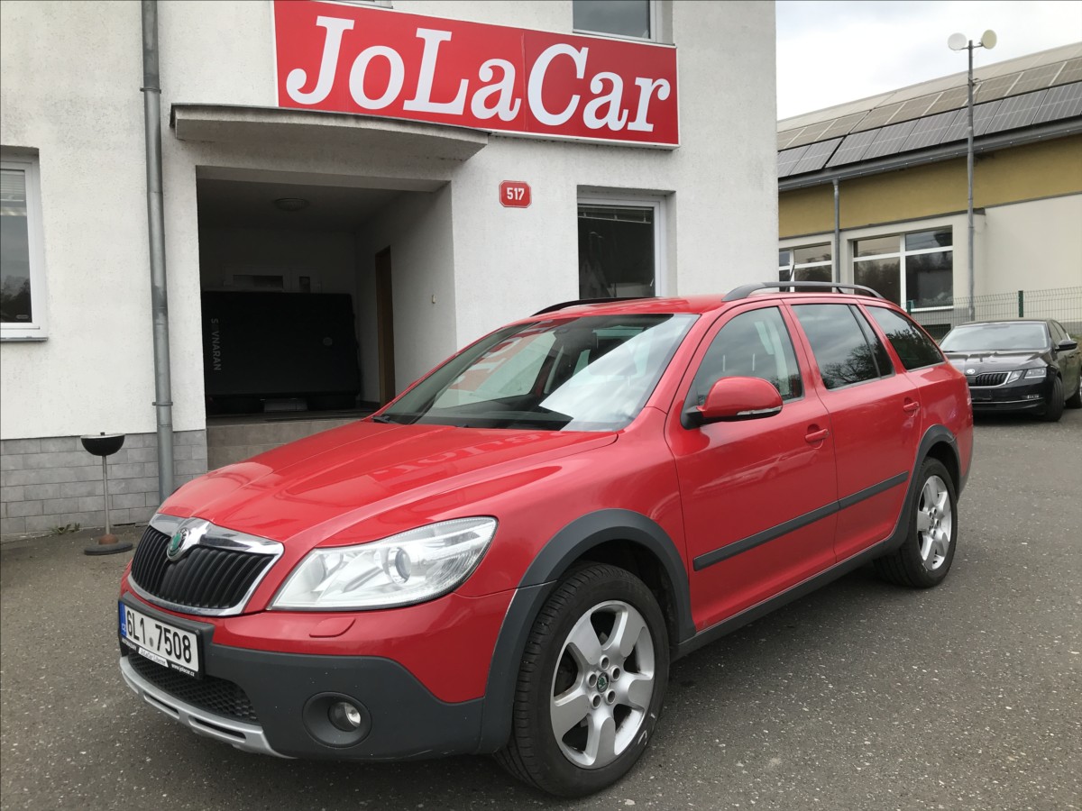 Škoda Octavia 2,0 TDi 103kW Scout Combi 4x4