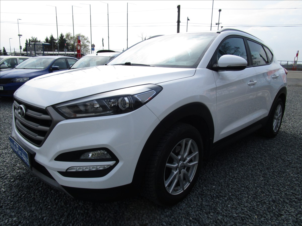 Hyundai Tucson 1.6T-GDi, aut. klima, 1. maj.