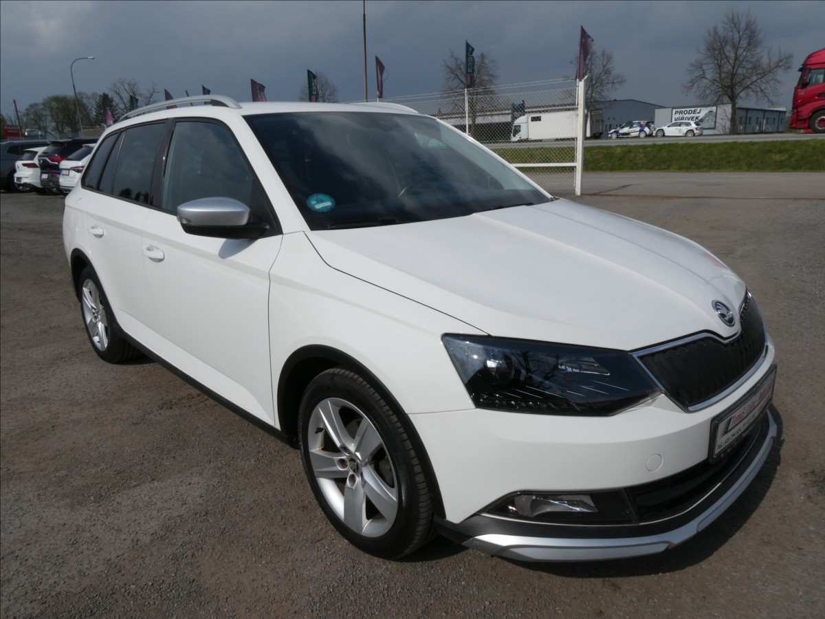 Škoda Fabia 1,2 TSi SCOUT 2x kola,1.majitel