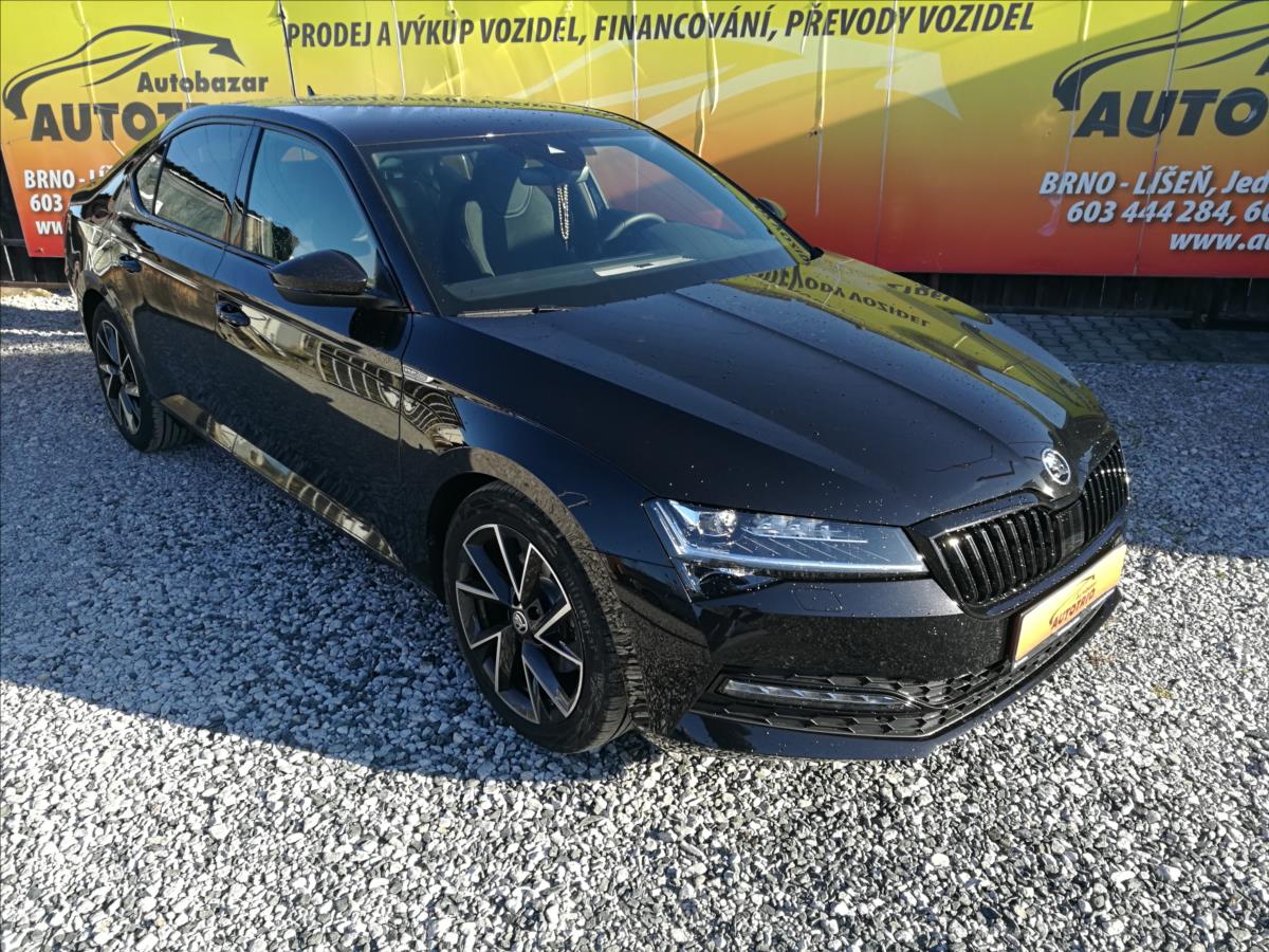 Škoda Superb 2,0 TDI SportLine 1.majitel