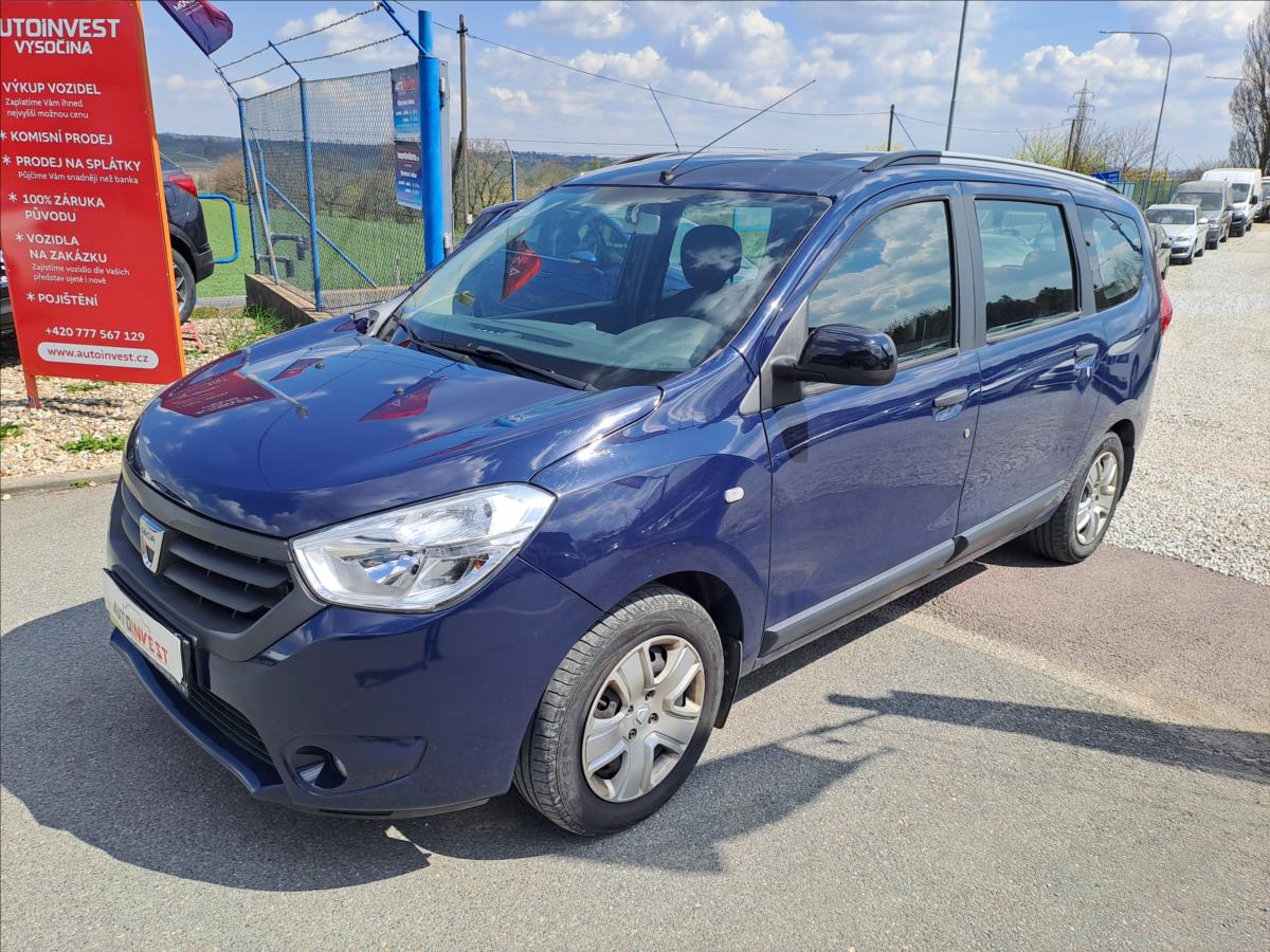 Dacia Lodgy 1,5 DCI 7 MÍST 1.MAJITEL