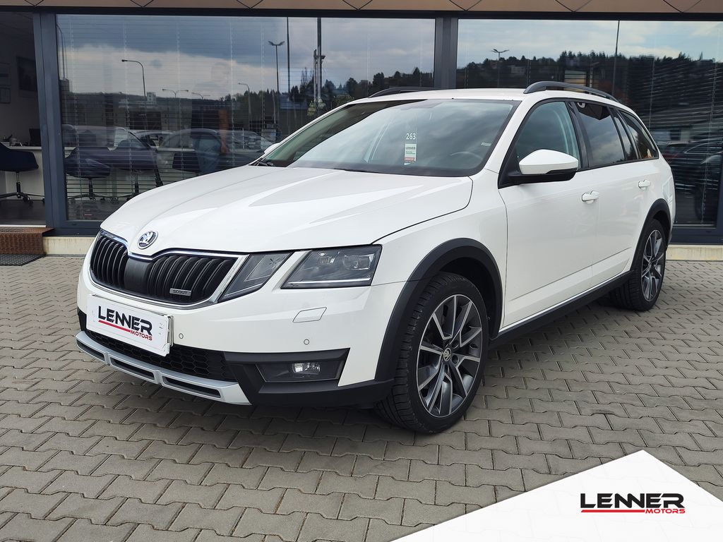 Škoda Octavia 2.0 TDi/135kW Scout 4x4 DSG ČR