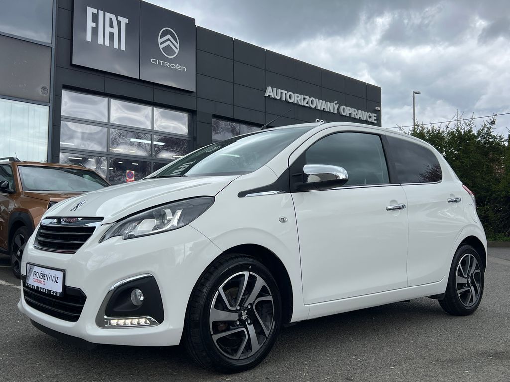 Peugeot 108 1.2 60kW SERVIS ZÁRUKA KAMERA