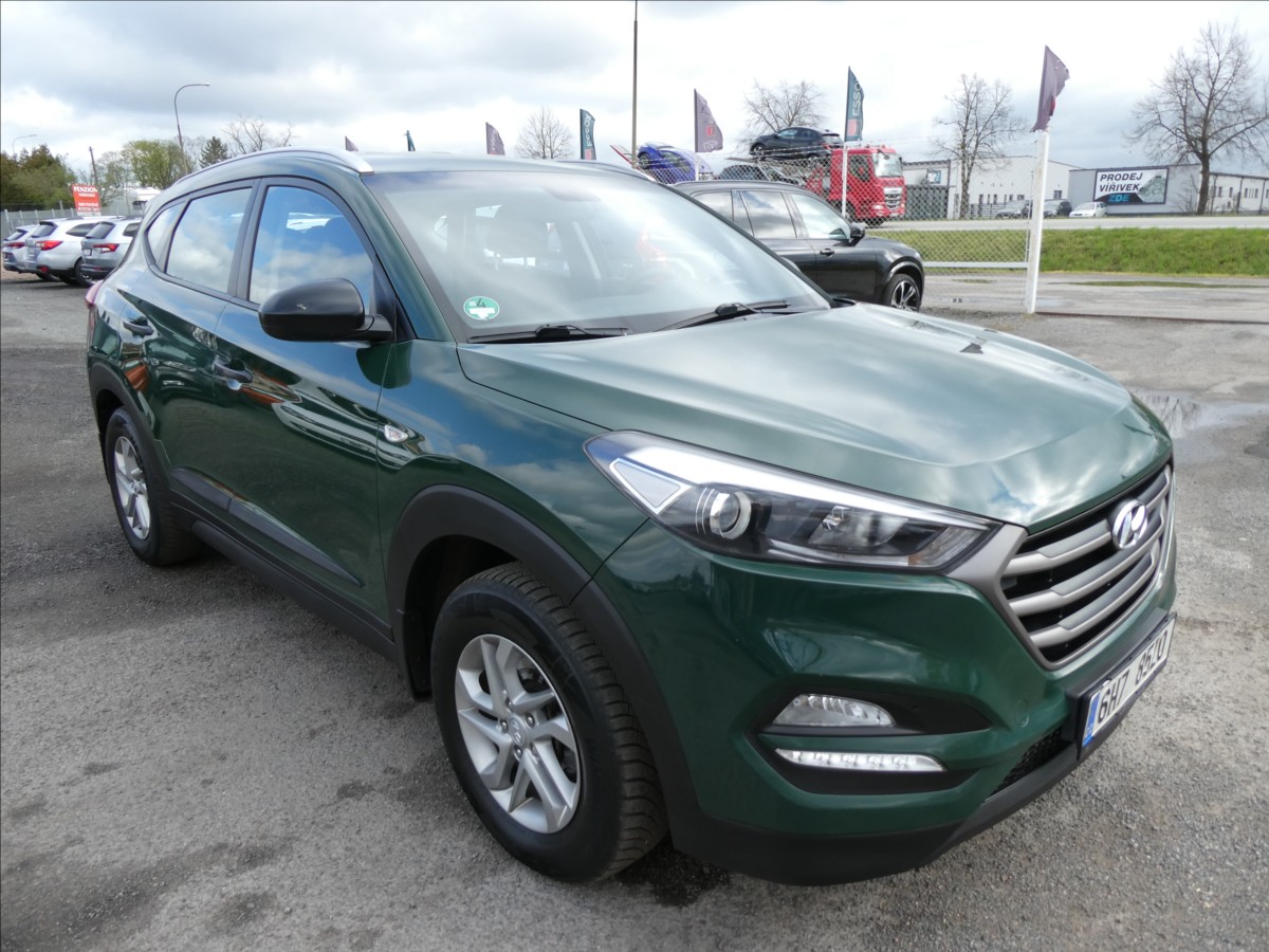Hyundai Tucson 2,0 CRDi 100kW AWD 2x kola, ČR