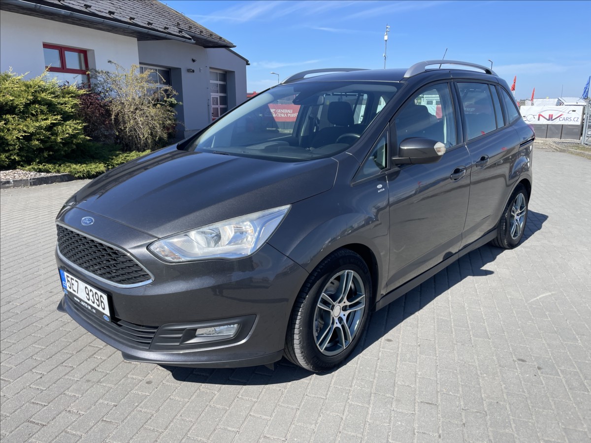 Ford Grand C-MAX 1,0 ECOBOOST 92kw CZauto Tažné Vyhřívání