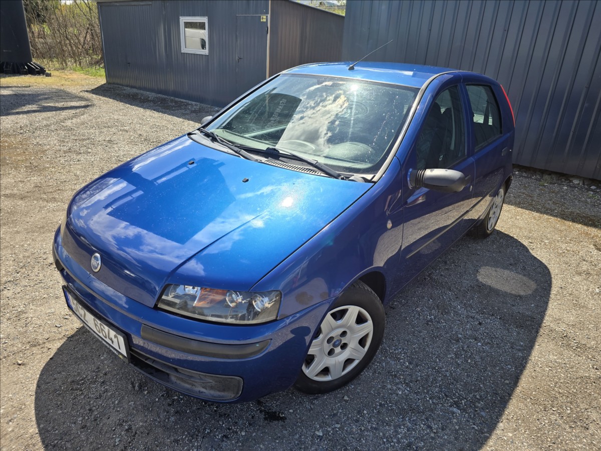 Fiat Punto 1,2 i  44kw  klima, nová stk