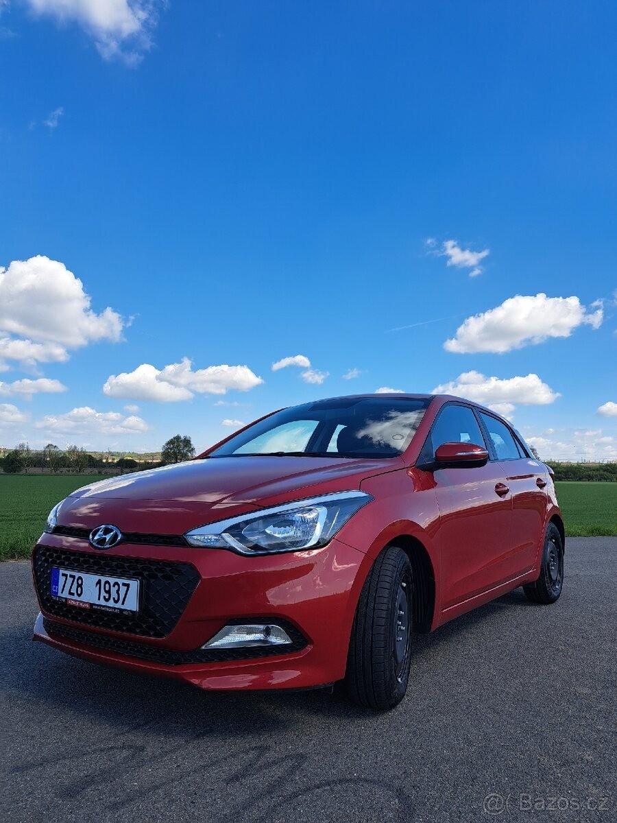 Hyundai i20 1,2   2016, 63 800 km, po STK