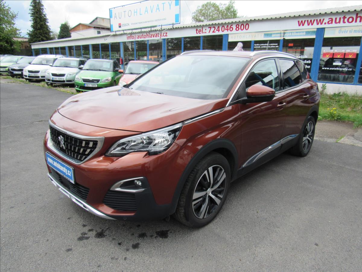 Peugeot 3008 1,2 96kW Allure 1.majitel