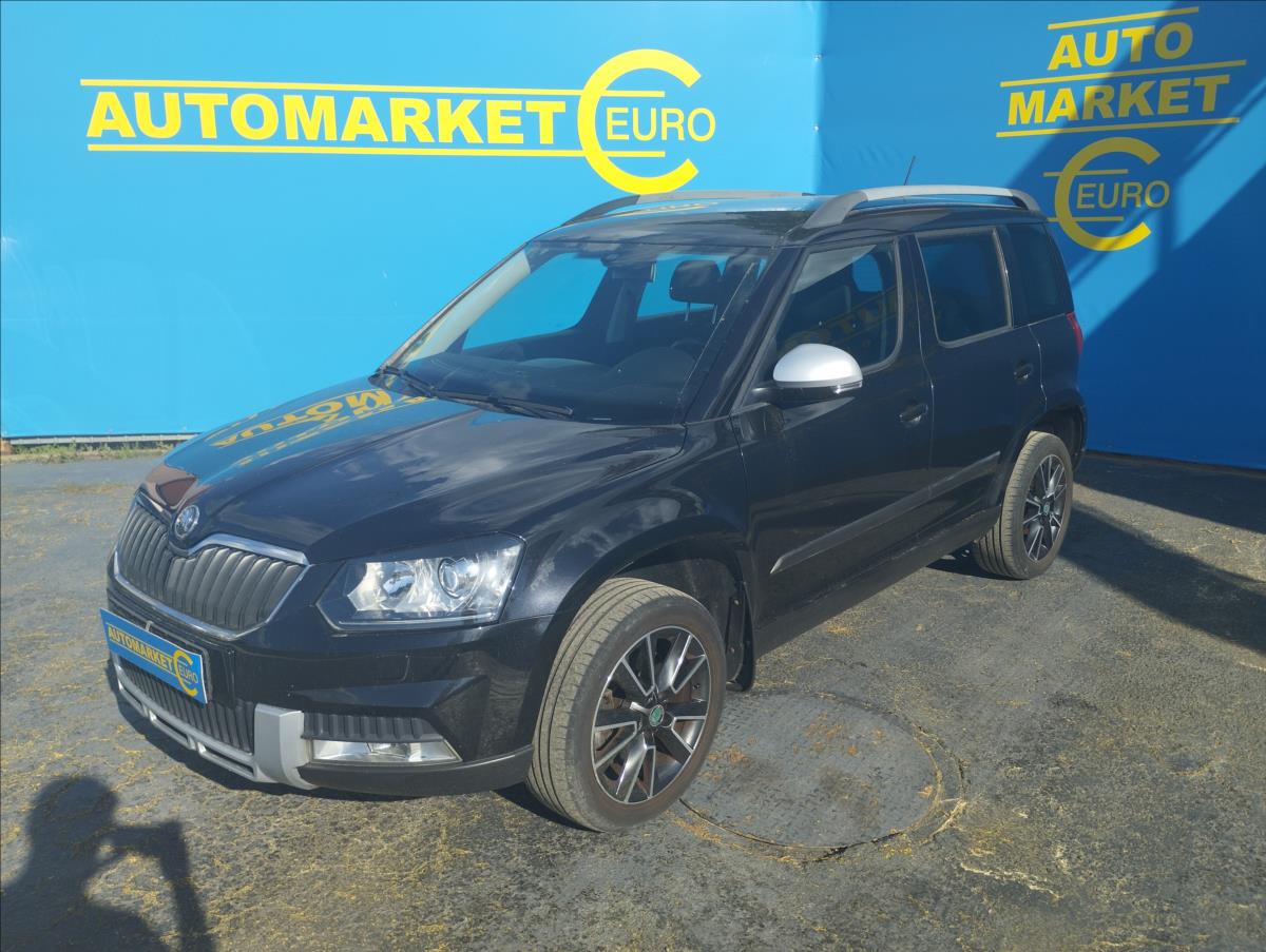 Škoda Yeti 2,0 TDI 4x4, NOVÝ OLEJ, NOVÉ FILTRY