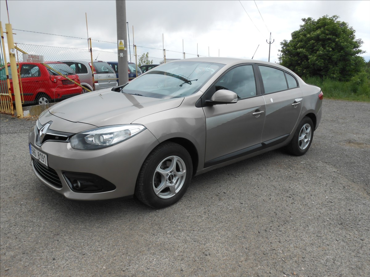 Renault Fluence 1,6 82 kW  CZ KLIMA 1.Majitel
