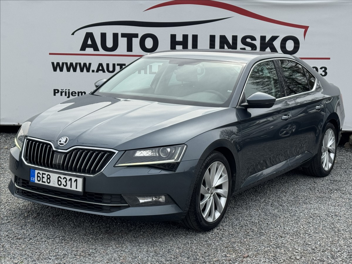Škoda Superb 1,6   TDI 88 W LED-NAVI