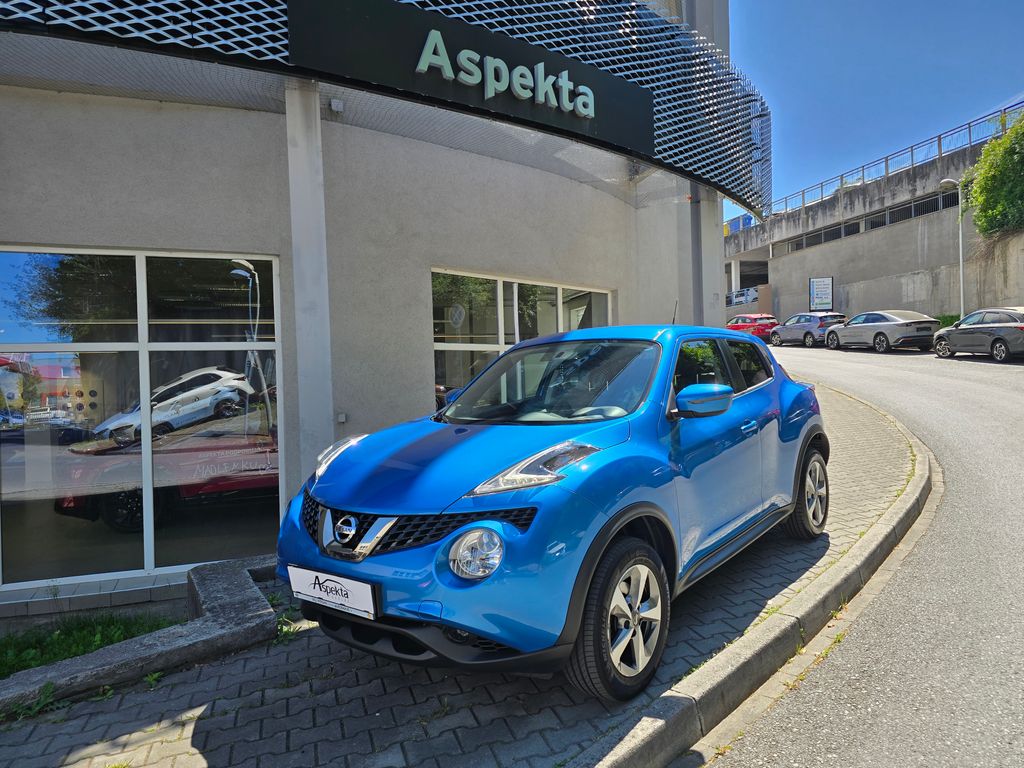 Nissan Juke 1.6i A/T, ČR, serv.kn., 1.maj.
