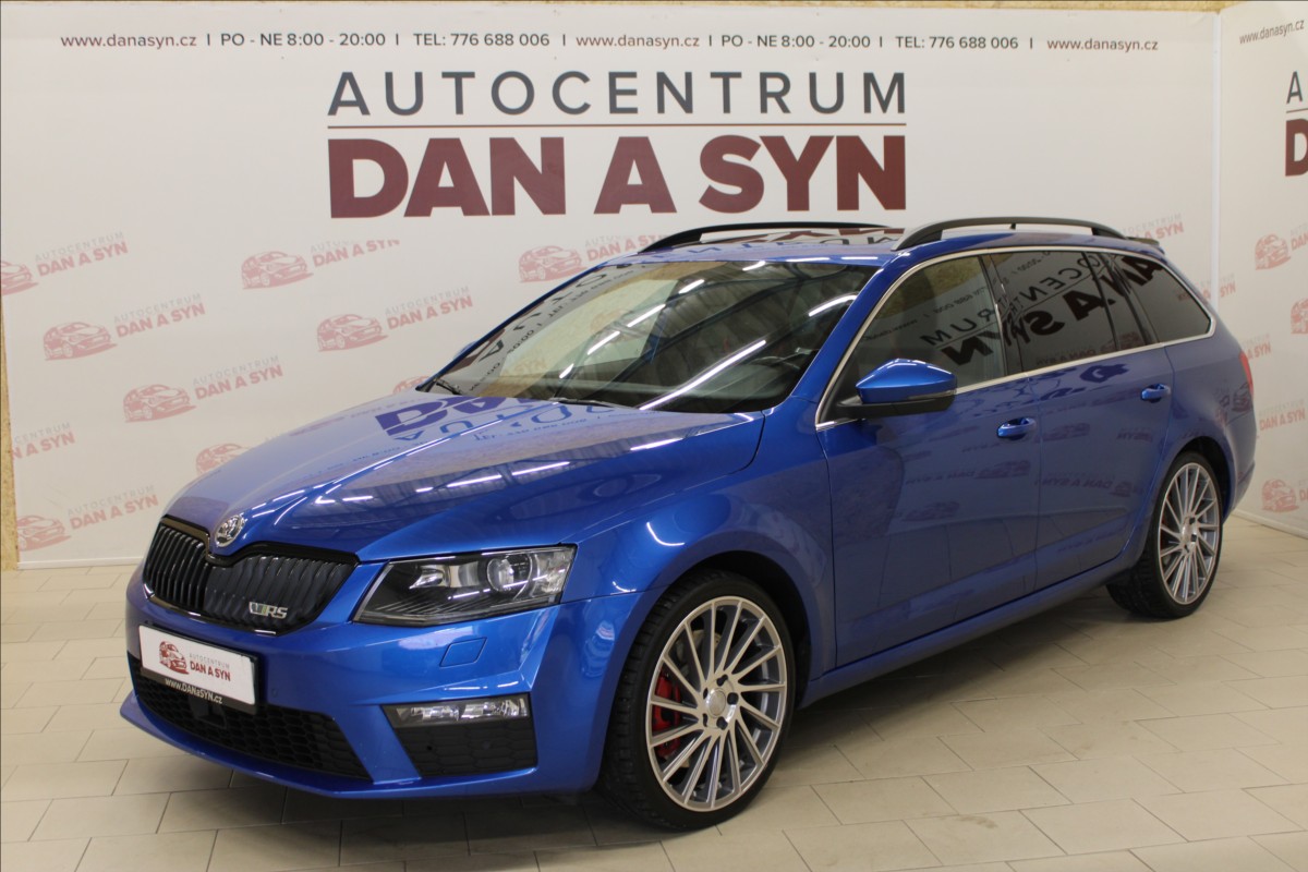 Škoda Octavia 2,0 TSI 162KW RS TOP STAV!