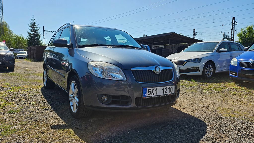 skoda-fabia-1-4-16v-1-majitel-v-cr-klima - 1