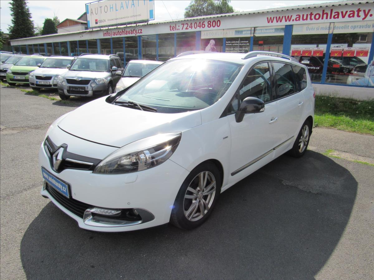 Renault Grand Scénic 2,0 dCi 118kW 1.majitel 7 míst