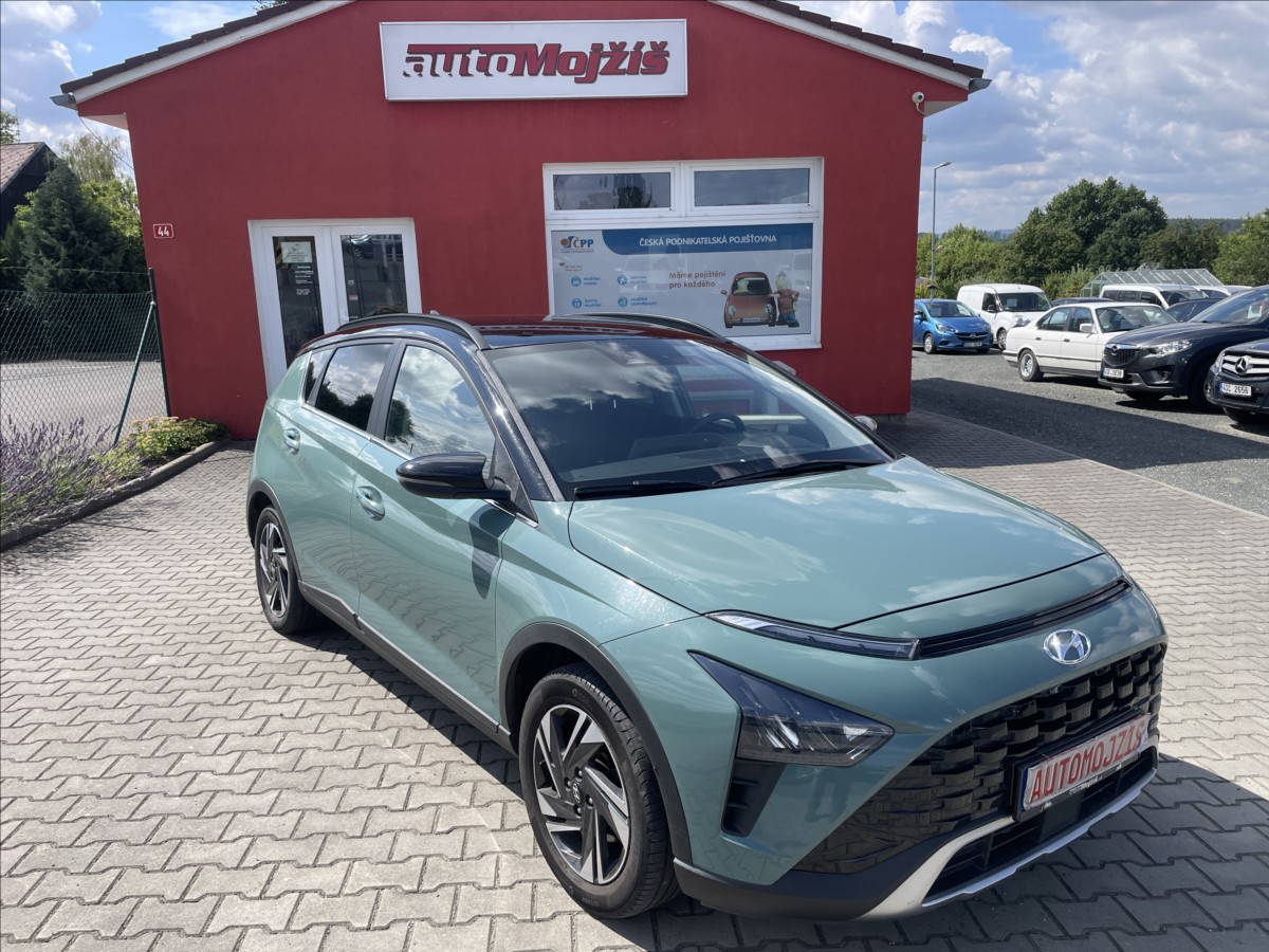 Hyundai Bayon 1,2 i 1.MAJITEL ZÁRUKA ČR NEHAVAROVANÉ