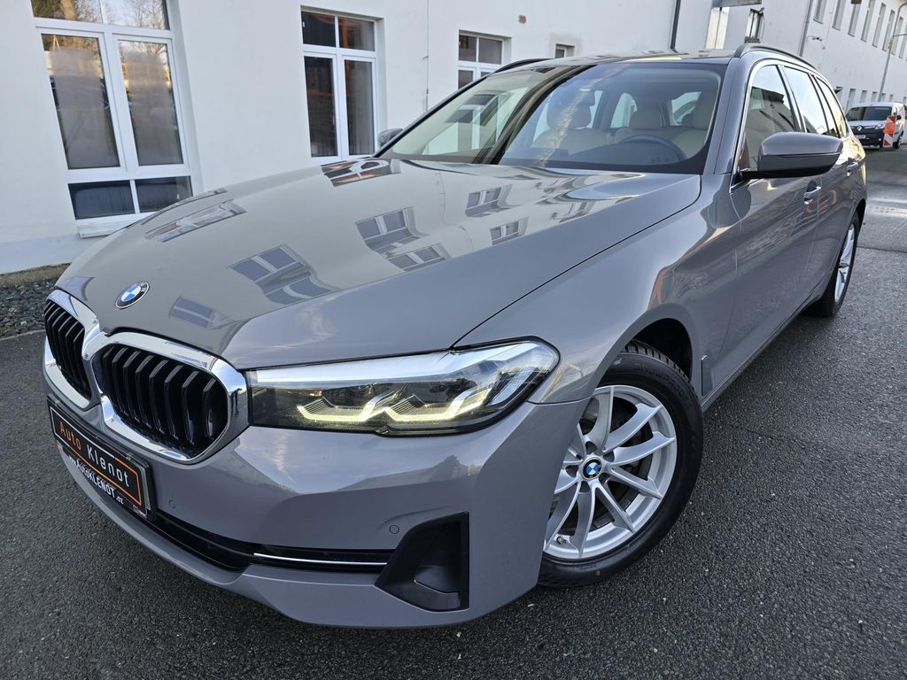 BMW Řada 5 518d 110kW LED+NAVI+KŮŽE - DPH