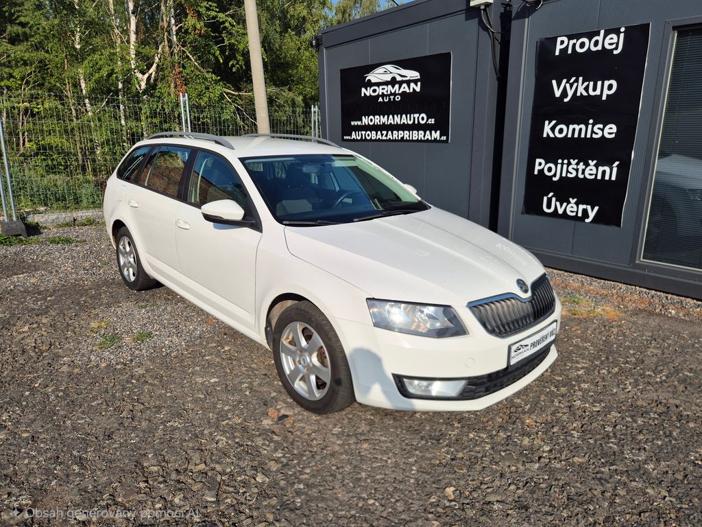 Škoda Octavia 1.6TDi 77kW , pěkná, bez koroze
