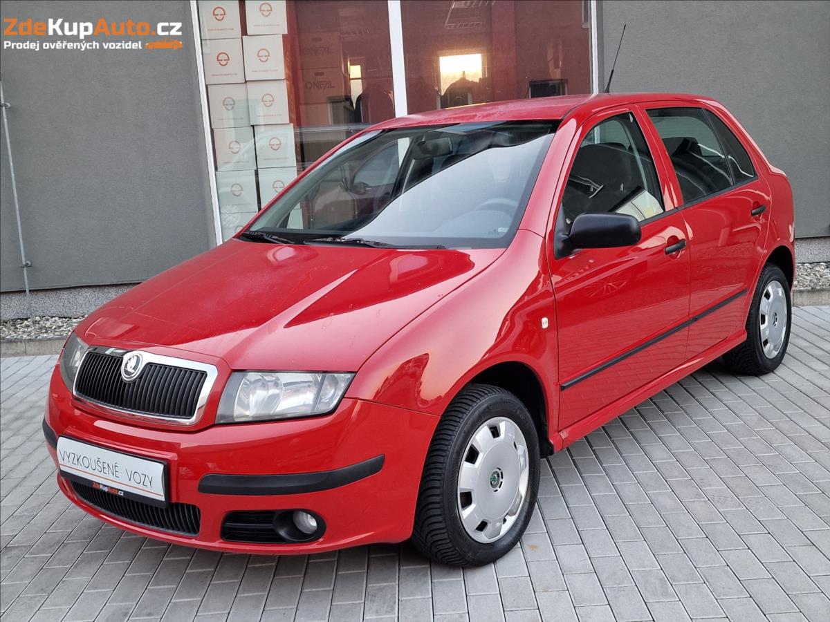 Škoda Fabia 1.2i 47kW,původ ČR