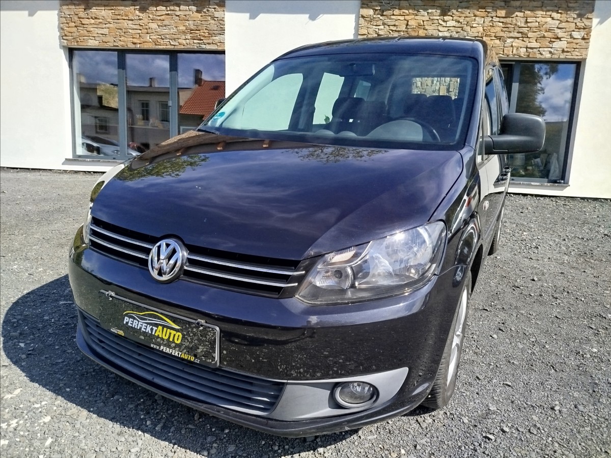 Volkswagen Caddy 1,6 TDi 75kW, KLIMA, 2x Dveře