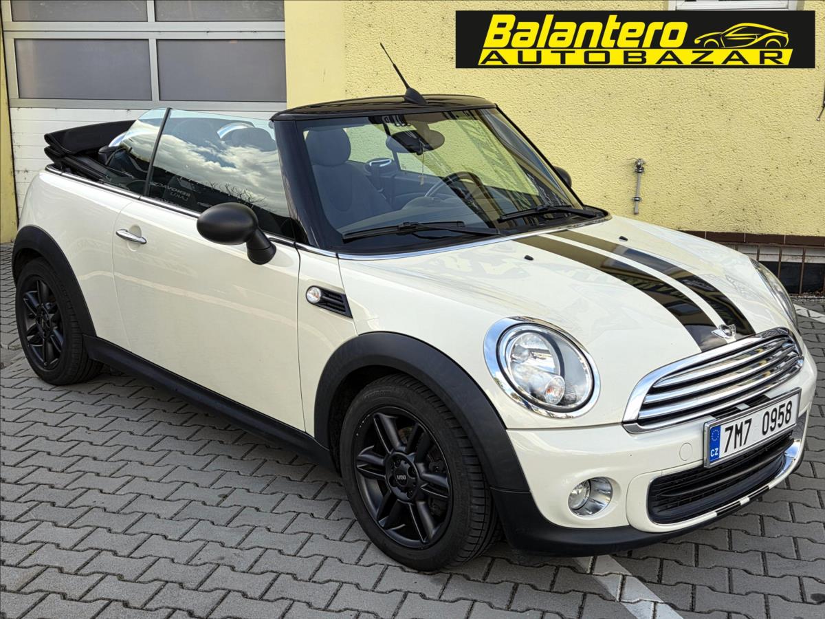 Mini One 1,6 i kabrio *SERV.KNÍŽKA*