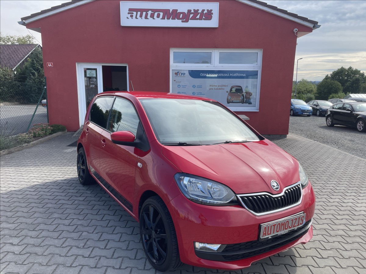Škoda Citigo 1,0 MPI LPG ČR 5 DVEŔÍ