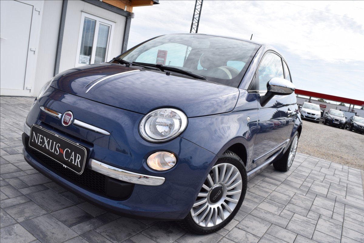 Fiat 500 1,2 i 51KW NOVÁ STK ALU KLIMA