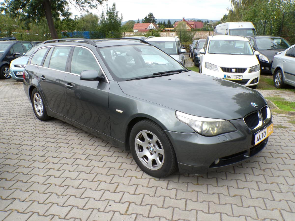 BMW Řada 5 2,5 525D M57  KŮŽE,XENON,NAVI