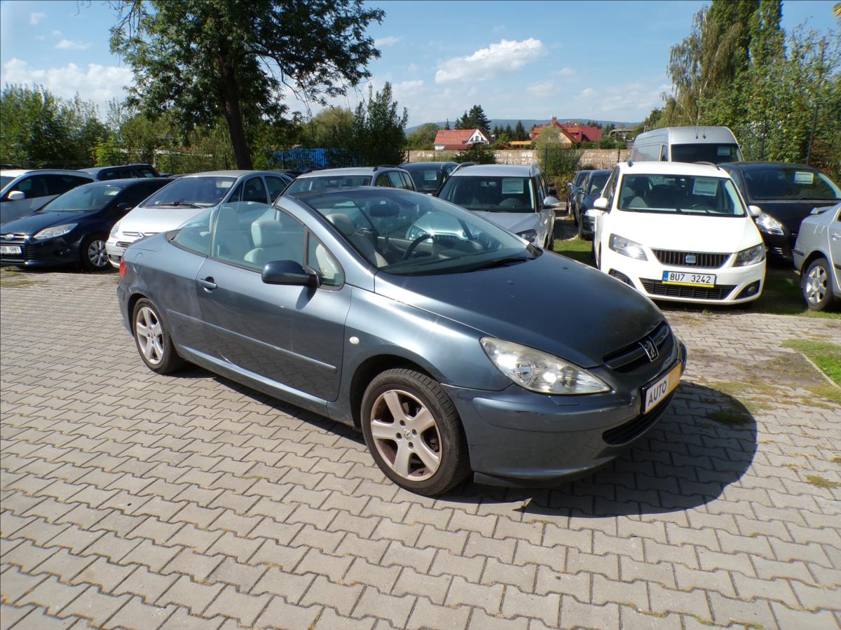 Peugeot 307 2,0 CC  KLIMA,TAŽ.ZAŘ.