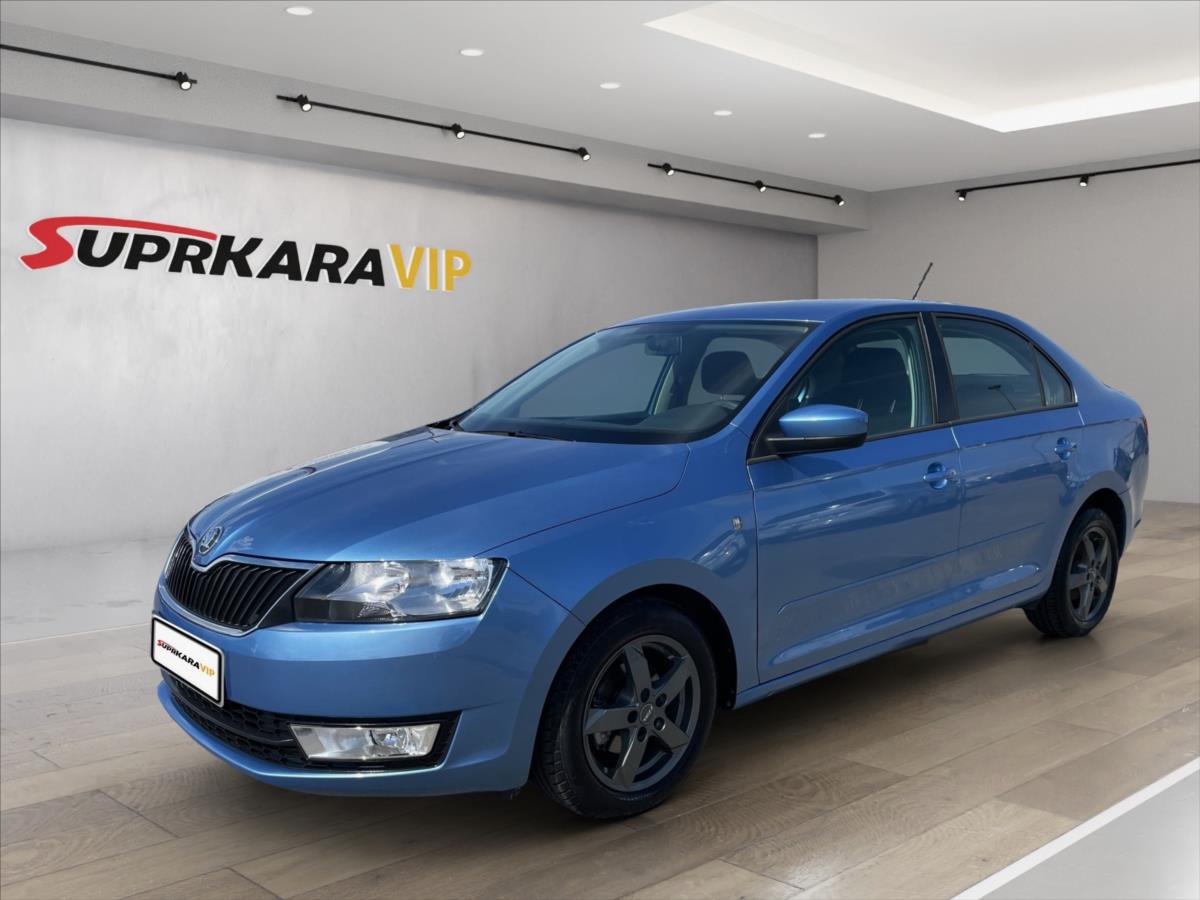 Škoda Rapid 1,2 MPi 55kW Klima*Vyhř.Sedadla Alu*Tempomat*PDC*Plná  servisní historie! Po servise!