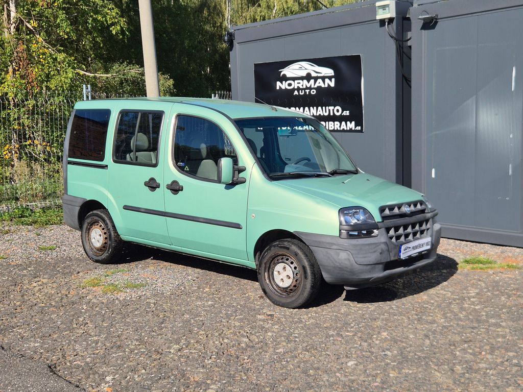 Fiat Dobló 1.6i 76kW, 5míst, tažné
