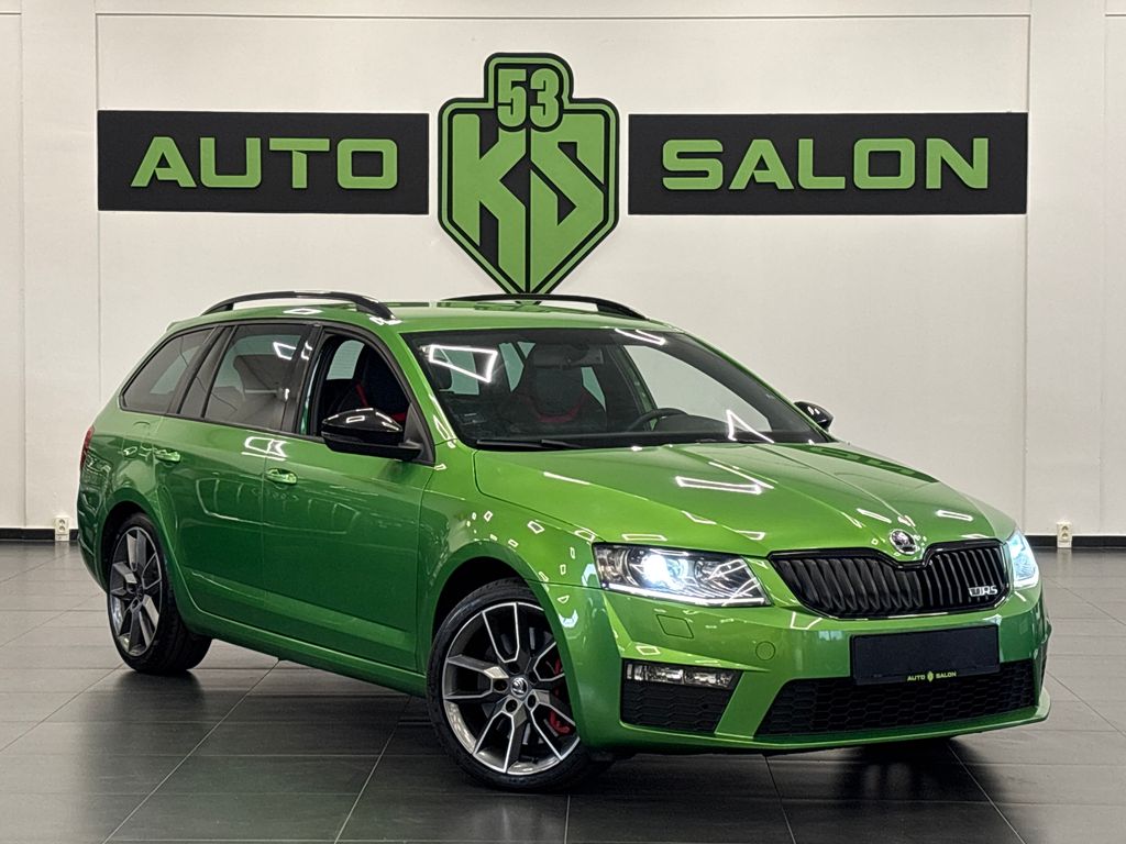 Škoda Octavia RS 2.0 TDI 135kW, Rallye-Green