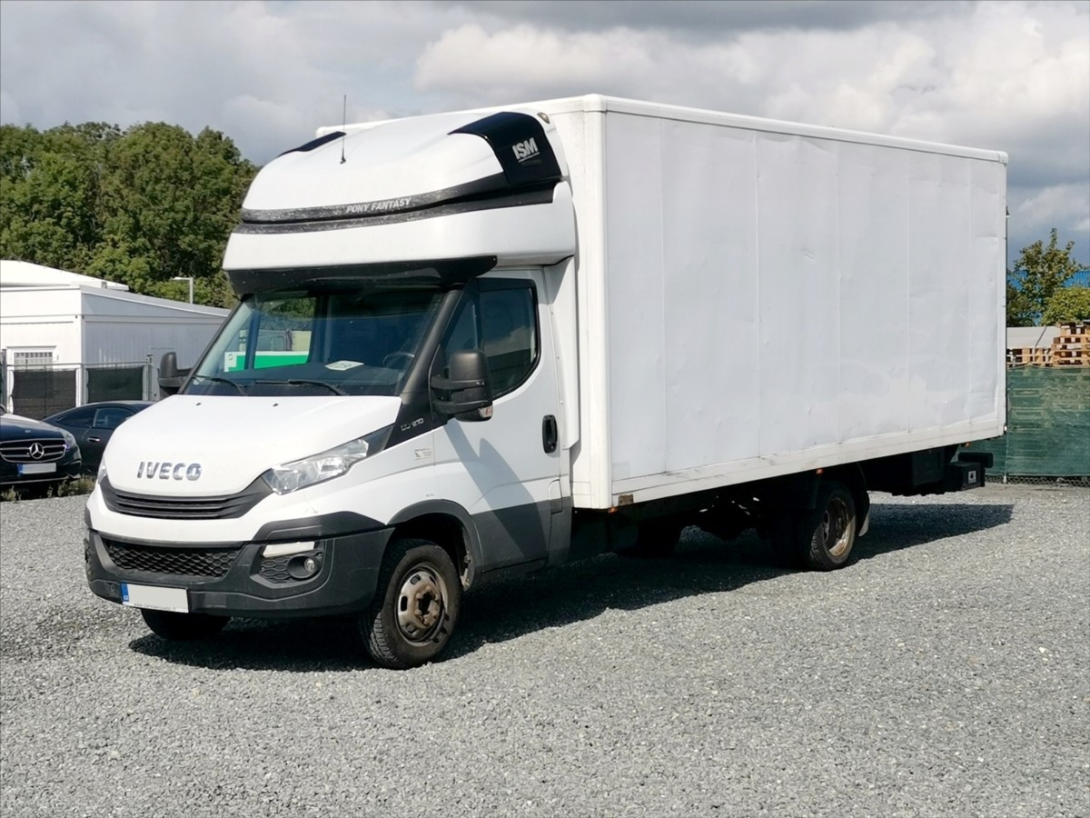 Iveco Daily 50C21/AT skříň 6,1m/čelo/3,5t