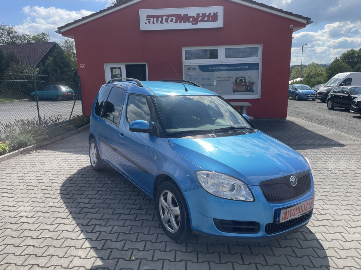 Škoda Roomster 1,2 HTP 51 kW ČR KLIMA TZ NOVÁ STK PĚKNÉ