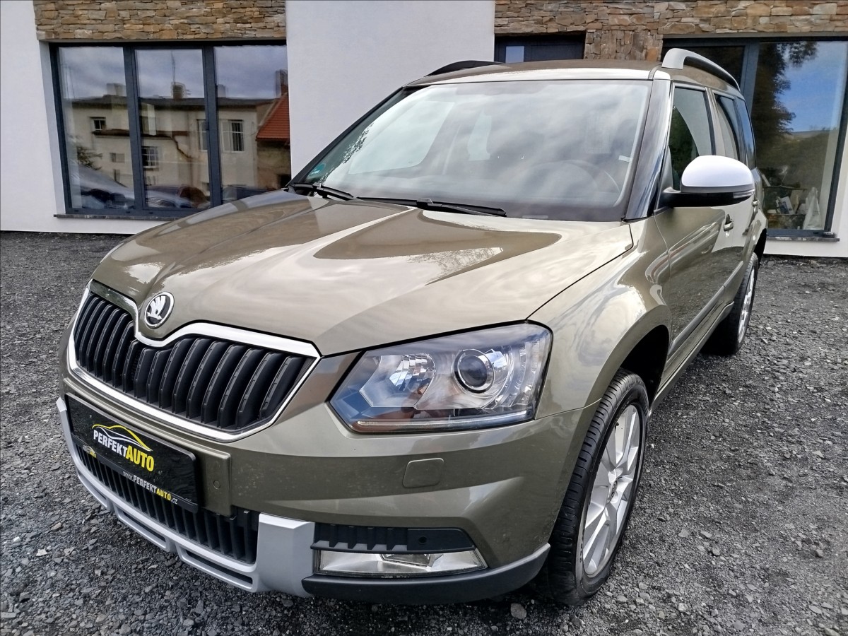 Škoda Yeti 1,2 TSi, 1.MAJITEL, KŮŽE, NAVI